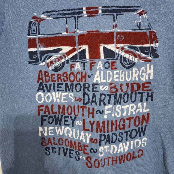 Boy's Fat Face T-shirt size 10 - Picture 2 of 4